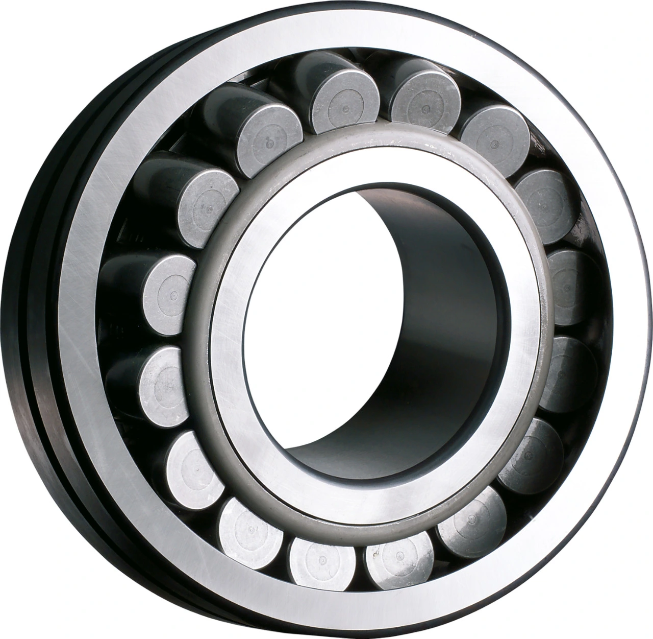 Das Bild zeigt ein Wälzlager auf weißem Hintergrund